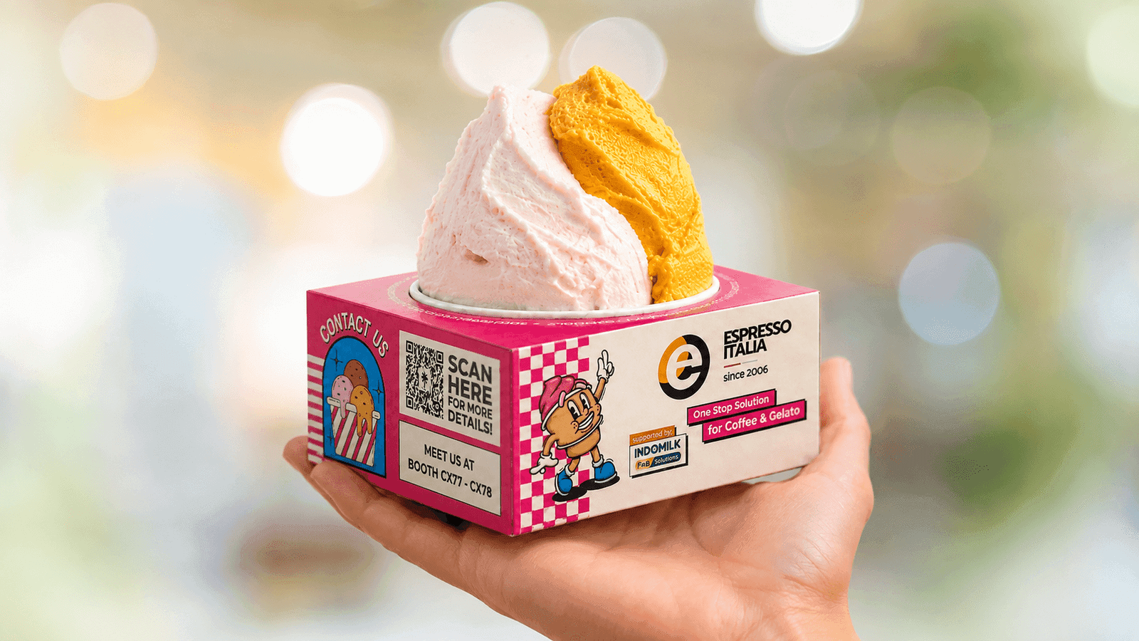 Espresso Italia Siap "Men-Gelato-kan" ICX Jakarta 2026